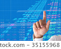Business man stock market financial indicator 35155968