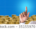 Business man stock market financial indicator 35155970