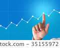 Business man stock market financial indicator 35155972