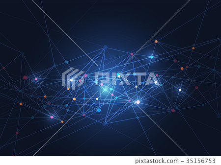 Internet connection, abstract sense of science 35156753