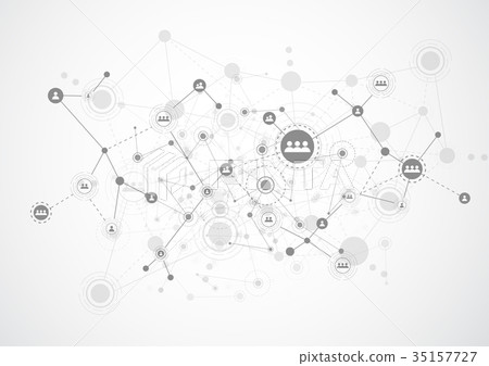 Connection technologies for business. Mixed media Connection technologies for business. Mixed media 35157727