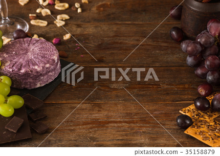 Food background of dairy gourmet products Food background of dairy gourmet products 35158879