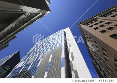 Contemporary Architecture Sapporo Checkered Office Building 35159138