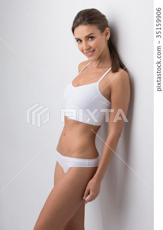 Beautiful woman in underwear Beautiful woman in underwear 35159906