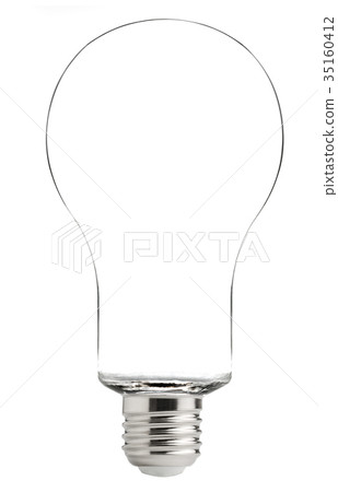 Electric light bulb isolated Electric light bulb isolated 35160412