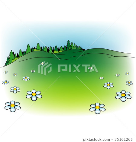 Mountain Meadow and Forest Mountain Meadow and Forest 35161265
