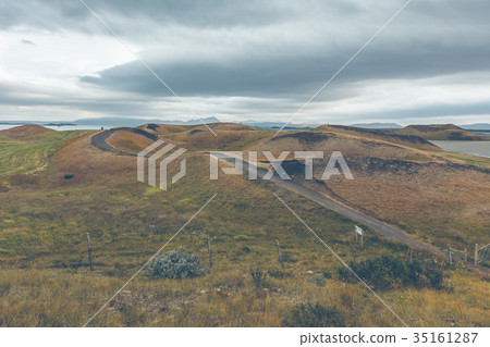 Skutustadagigar pseudocraters, Iceland Skutustadagigar pseudocraters, Iceland 35161287