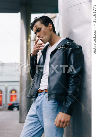 confident fashion bad boy smoking addiction confident fashion bad boy smoking addiction 35161775