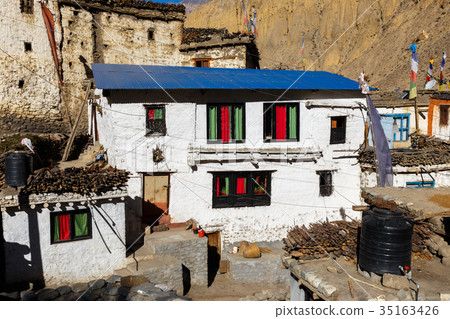 Tibetan village house 35163426