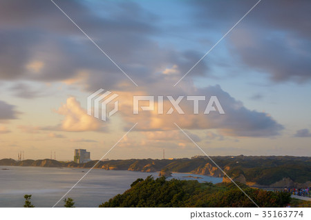 Tanegashima Ebi Noe Eve公園在黎明時分 35163774