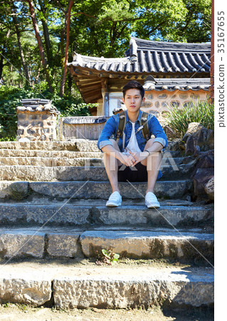 Young man, Maggosa, Ta hwasan, Gongju, Chungnam Young man, Maggosa, Ta hwasan, Gongju, Chungnam 35167655