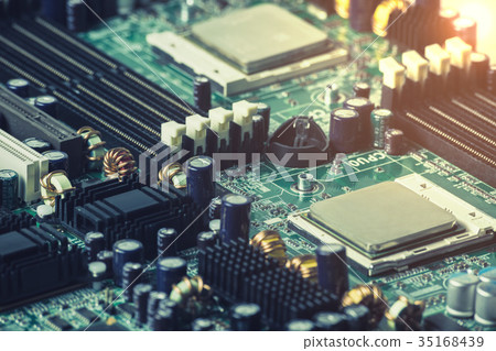電子板和CPU 35168439