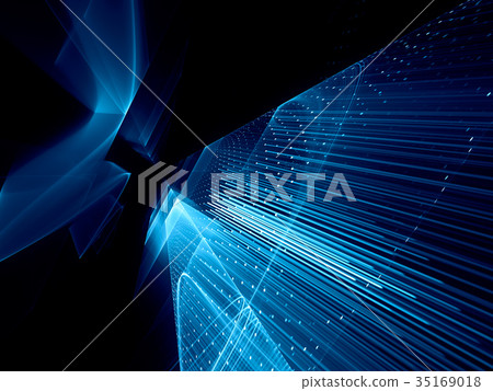 Abstract blue background element. Abstract blue background element. 35169018