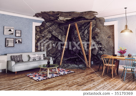 destroing interior 35170369