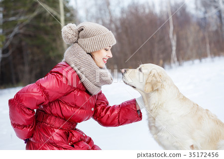 With her best friend 35172456
