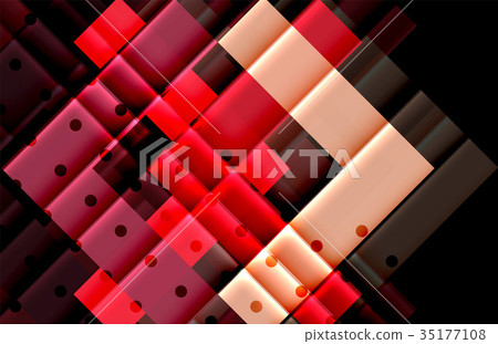 Color arrows on black background 35177108