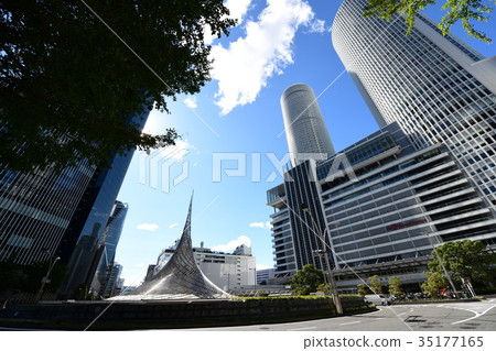 名古屋市風景，名古屋車站地區邊界 35177165