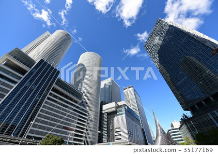 名古屋市風景，名古屋車站地區邊界 35177169