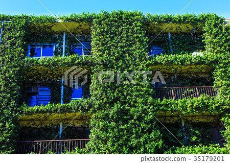 Abandoned high-rise apartment building Ikeshima Coal Mine Nagasaki 35179201