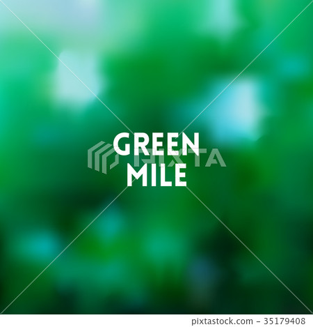 square blurred green trees spring background - 35179408