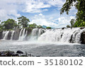 Tad Lo waterfall in Laos 35180102