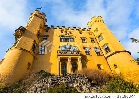 Hohenschwangau Castle Schloss in bavarian alps 35180344