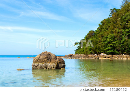 Landscape of Kamala beach Landscape of Kamala beach 35180432