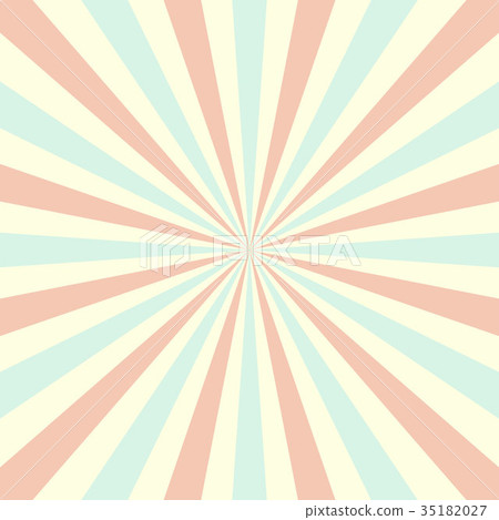 retro rays background - Stock Illustration [35182027] - PIXTA
