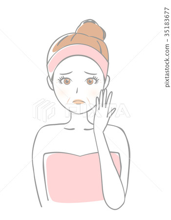 皺紋的女人 35183677