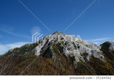 Kai Komagatake mountain in autumn 35184562