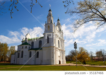 Saint Sophia Cathedral church. Polotsk city Saint Sophia Cathedral church. Polotsk city 35187466