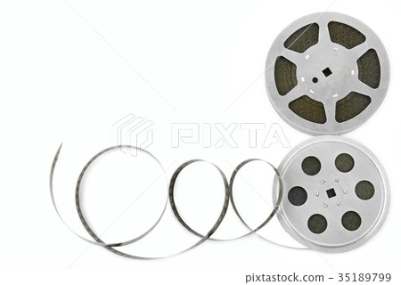 film strip isolated on white background 35189799
