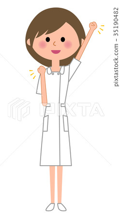 Nurse guts pose 35190482