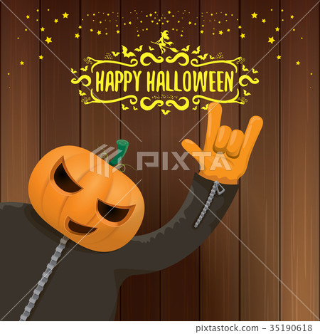vector Happy halloween creative hipster party 35190618
