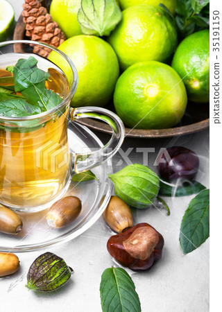 Tea lime mint Tea lime mint 35191150