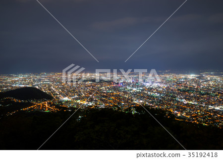 日本的三大夜景北海道札幌Moiwa山*照片攝於2017年10月 35192418