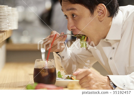 Cafe-Salaryman-Meal Cafe-Salaryman-Meal 35192457