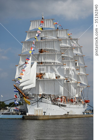 Kaiomaru total sail exhibition sail 35192840