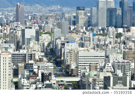 都市風景在大阪市 都市風景在大阪市 35193358