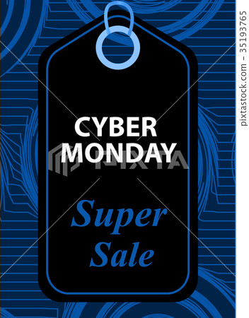 Cyber Monday flyers, templates for your poster 35193765