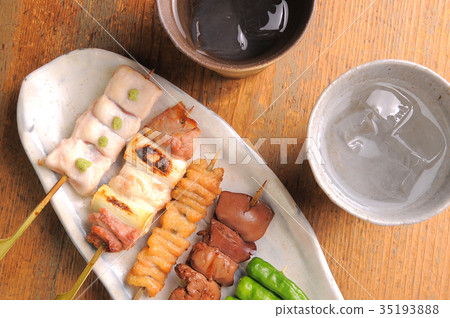 Skewers and shochu tavern menu Skewers and shochu tavern menu 35193888