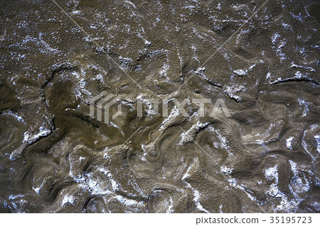 soil corrosion cracks on the ground soil corrosion cracks on the ground 35195723