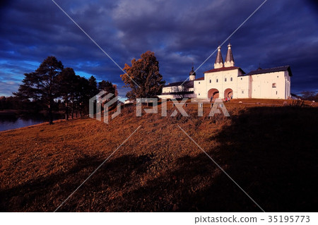 Ferapontov monastery View from the lake Ferapontov monastery View from the lake 35195773
