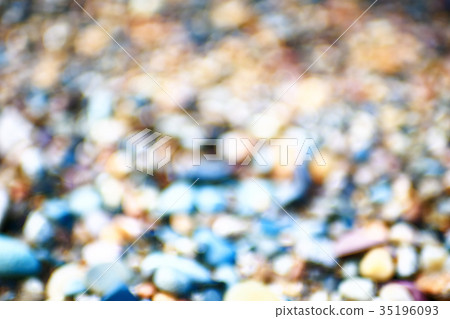 Abstraction of circles on a blurred background. 35196093