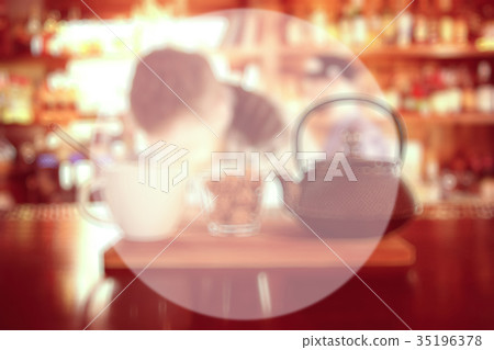 white circle frame for text theme cafe blurred background white circle frame for text theme cafe blurred background 35196378