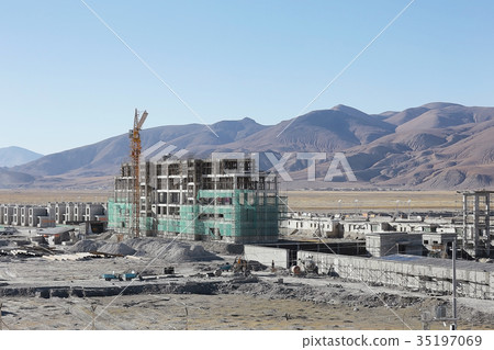 city view in Tibet china city view in Tibet china 35197069