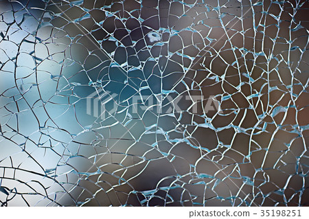 cracks on glass texture broken glass transparent cracks on glass texture broken glass transparent 35198251