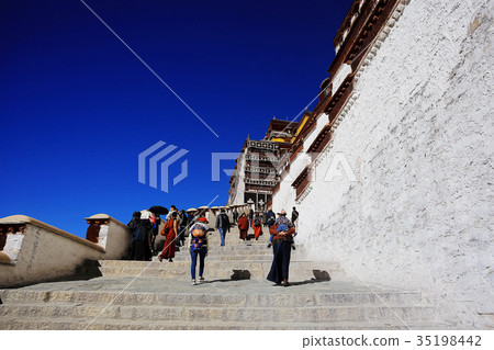 city view in Tibet china city view in Tibet china 35198442