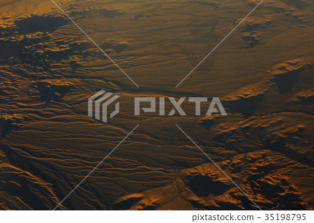 soil corrosion cracks on the ground 35198795