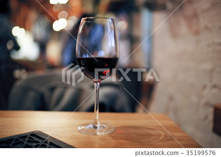 Dinner on the table in a cafe Dinner on the table in a cafe 35199576